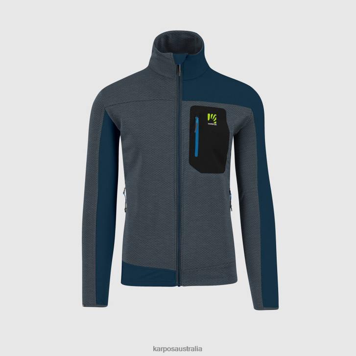 Fleece| Karpos Men CHERZ FLEECE DARK SLATE/MIDNIGHT 0Z8L186