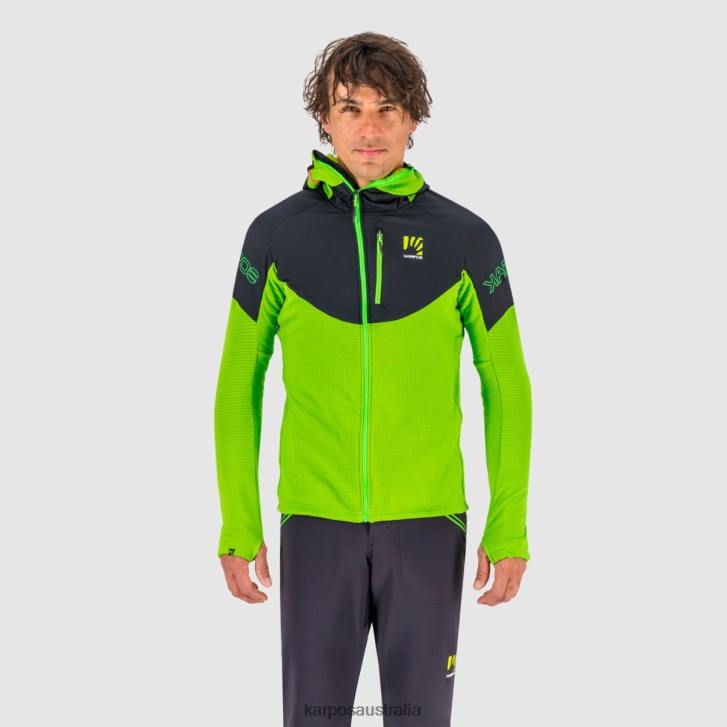 Fleece| Karpos Men K-PERFORMANCE FLEECE APPLE GREEN BLACK 0Z8L166
