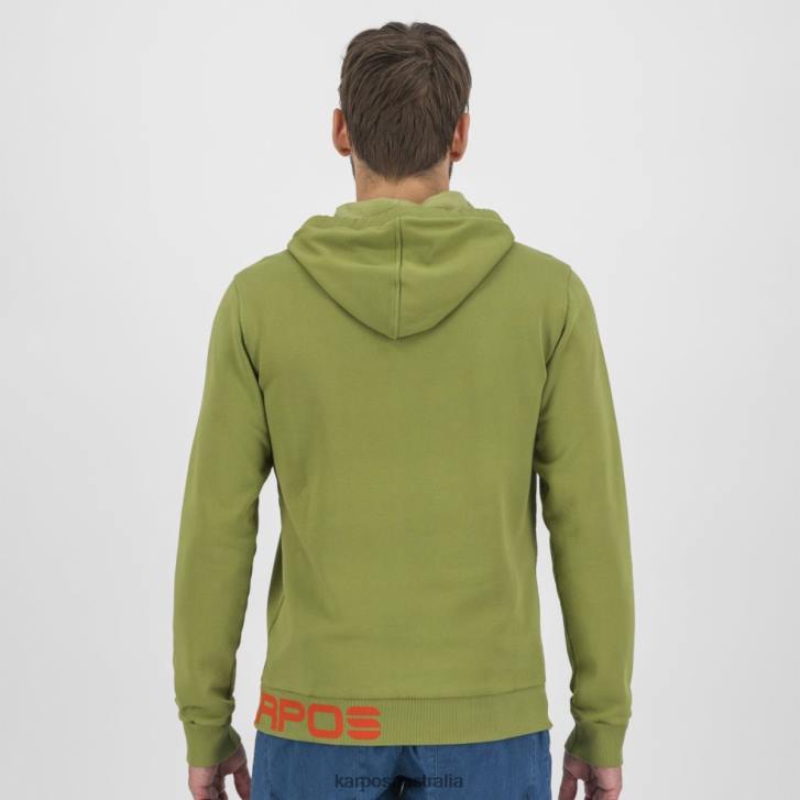 Fleece| Karpos Men PICCHIO HOODIE GUACAMOLE 0Z8L244