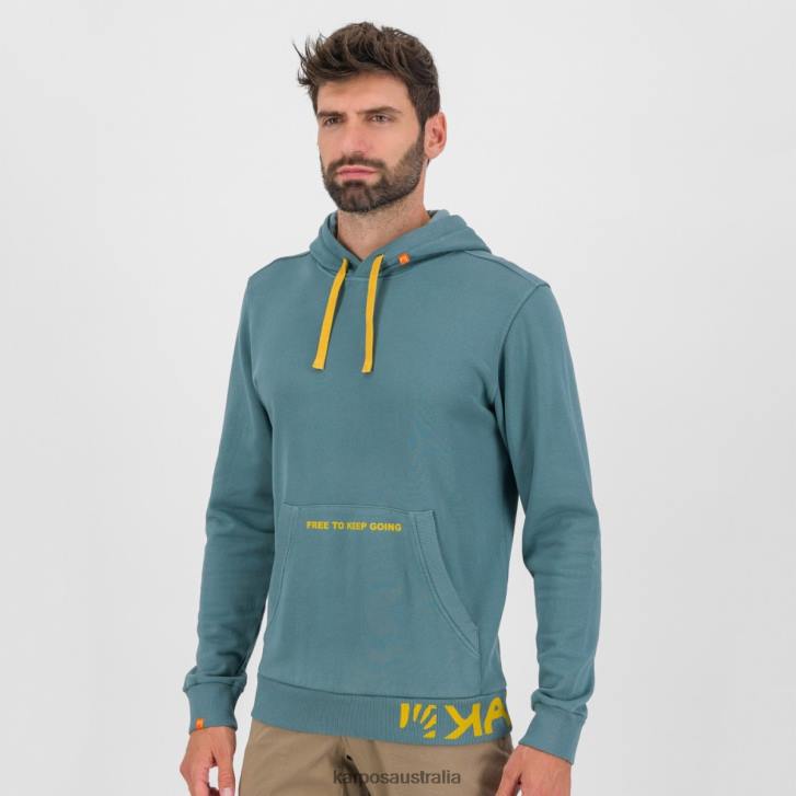 Fleece| Karpos Men PICCHIO HOODIE NORTH ATLANTIC 0Z8L243