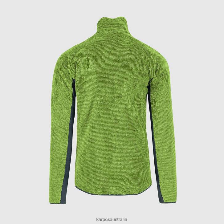 Fleece| Karpos Men VERTICE FLEECE MIDNIGHT/GREEN FLASH 0Z8L190
