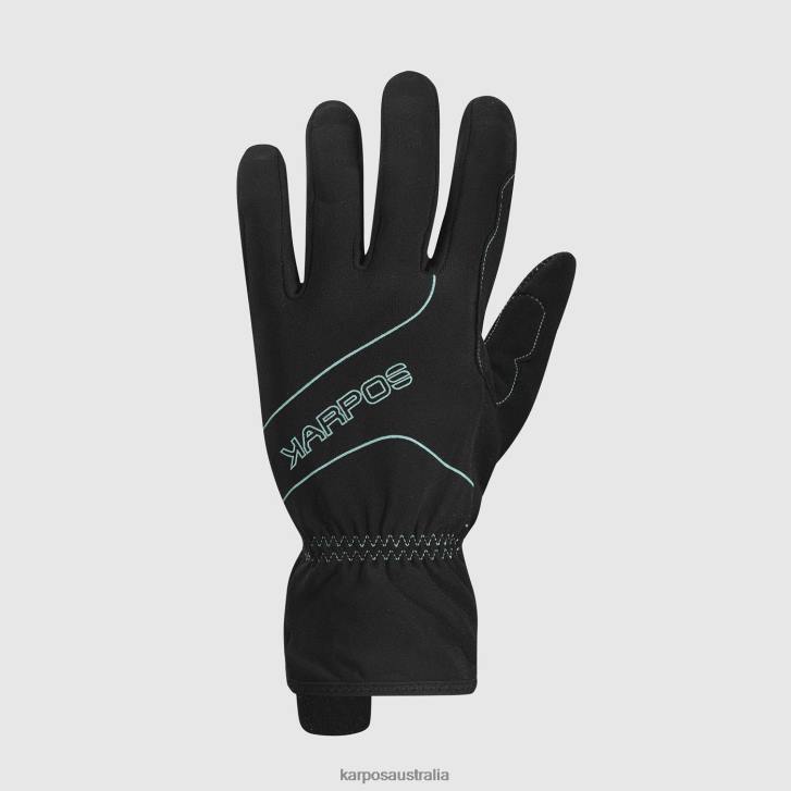 Glove| Karpos Men ALAGNA GLOVE BLACK/AQUA SKY 0Z8L888