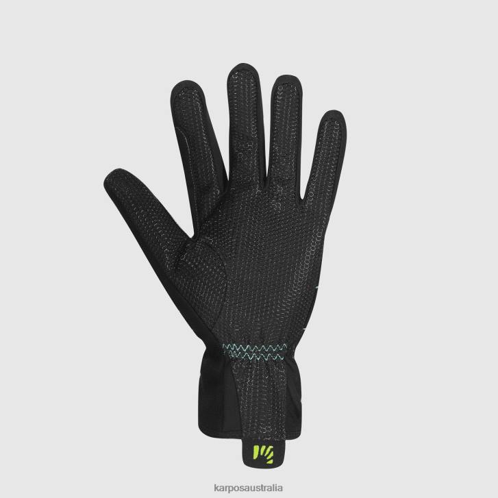 Glove| Karpos Men ALAGNA GLOVE BLACK/AQUA SKY 0Z8L888