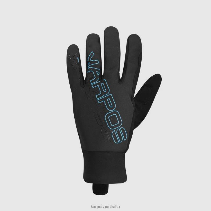 Glove| Karpos Men RACE GLOVE BLACK/BLUE ATOLL 0Z8L880