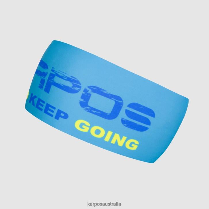 Headwear| Karpos Men PELMETTO HEADBAND BLUE J./SEAPORT/SULPHUR 0Z8L859