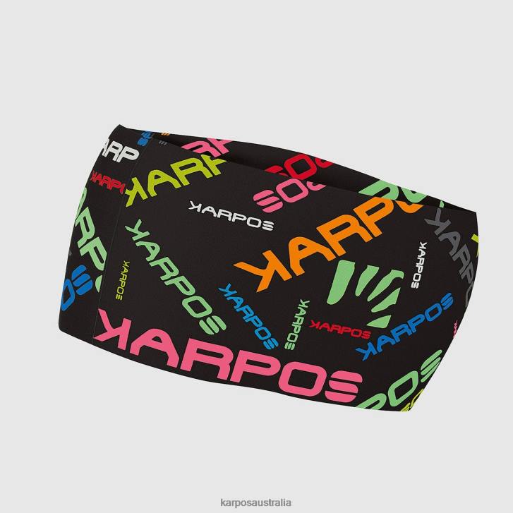 Headwear| Karpos Men PELMO HEADBAND BLACK MULTICOLOR 0Z8L823