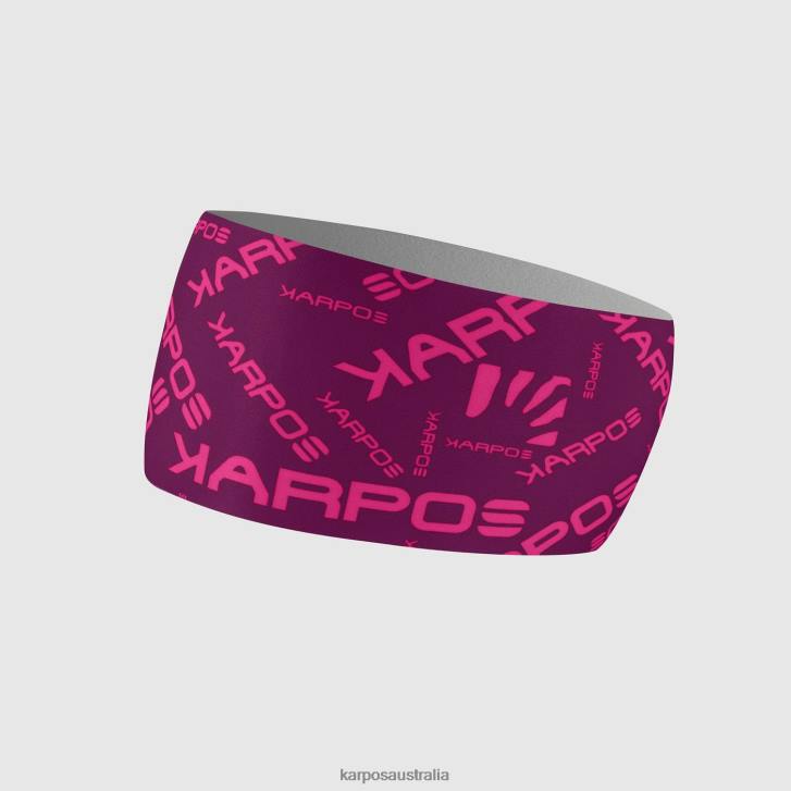 Headwear| Karpos Men PELMO HEADBAND BOYSENBERRY/PINK 0Z8L833
