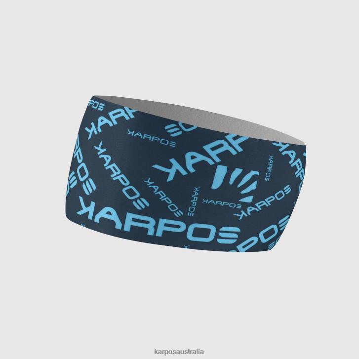 Headwear| Karpos Men PELMO HEADBAND MIDNIGHT/BLUE ATOLL 0Z8L831