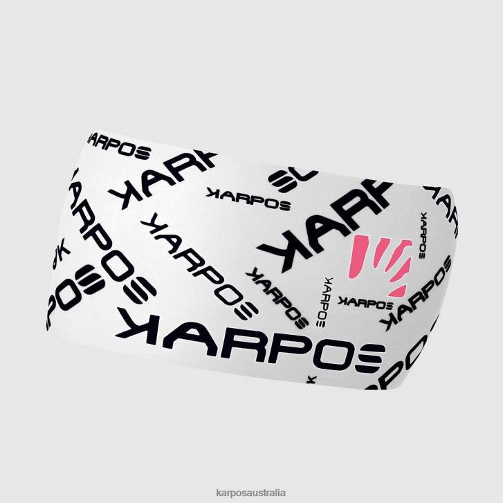 Headwear| Karpos Men PELMO HEADBAND WHITE BLACK 0Z8L824
