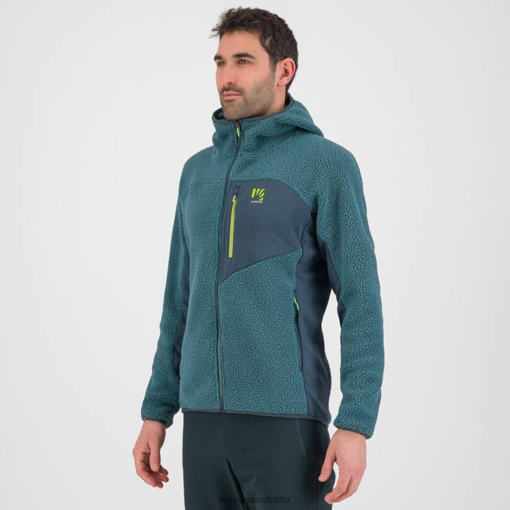 Hoody| Karpos Men 80'S HOODIE FLEECE BALSAM/FOREST 0Z8L169