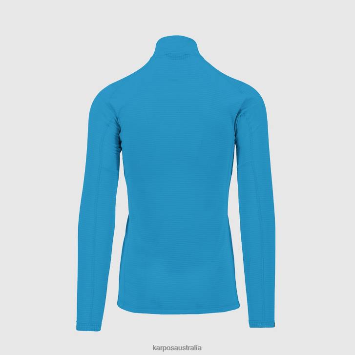 Hoody| Karpos Men CRODA LIGHT HALF ZIP BLUE JEWEL 0Z8L277