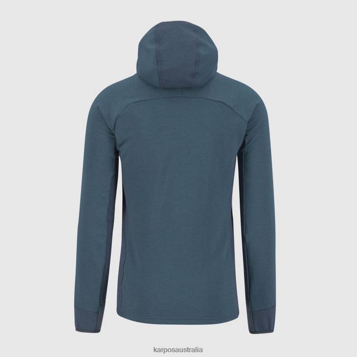 Hoody| Karpos Men MEZZODI HOODIE FLEECE BALSAM/FOREST 0Z8L204