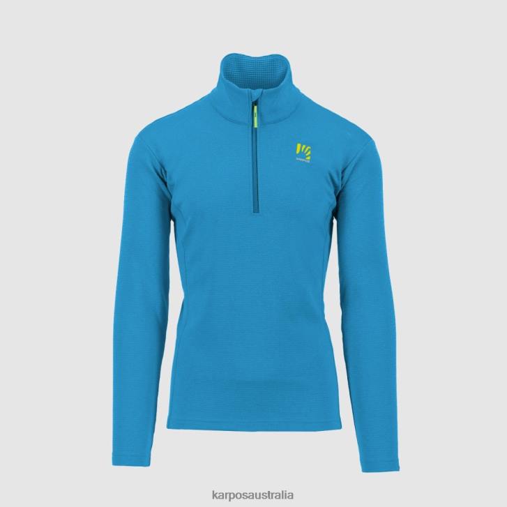 Hoody| Karpos Men PIZZOCCO HALF ZIP BLUE JEWEL 0Z8L285