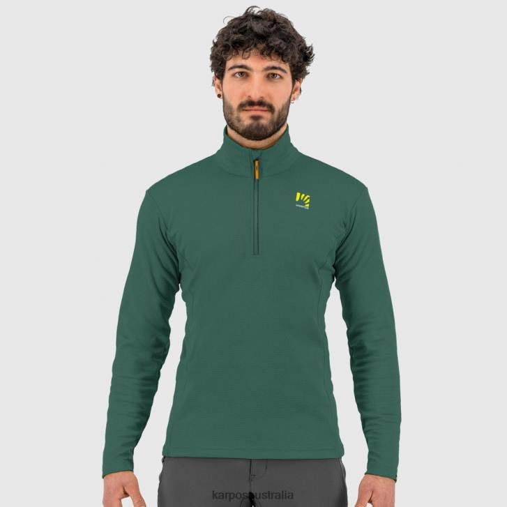 Hoody| Karpos Men PIZZOCCO HALF ZIP SMOKE PINE 0Z8L282