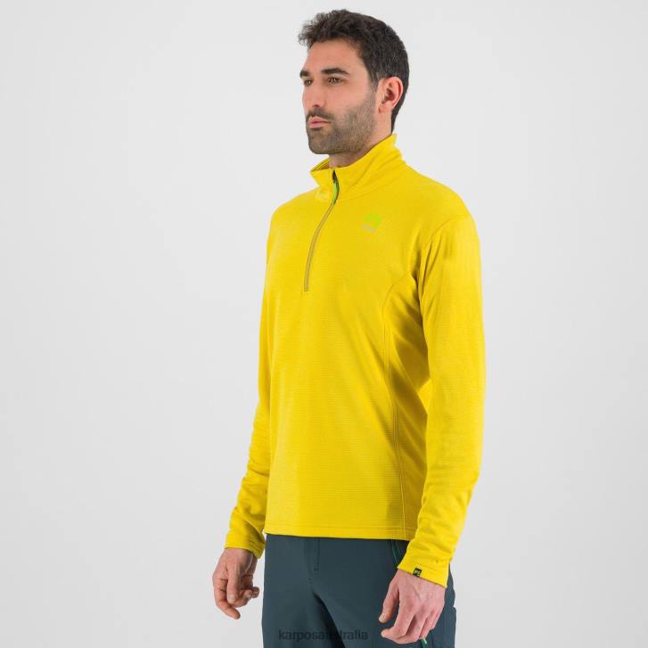 Hoody| Karpos Men PIZZOCCO HALF ZIP SULPHUR 0Z8L294