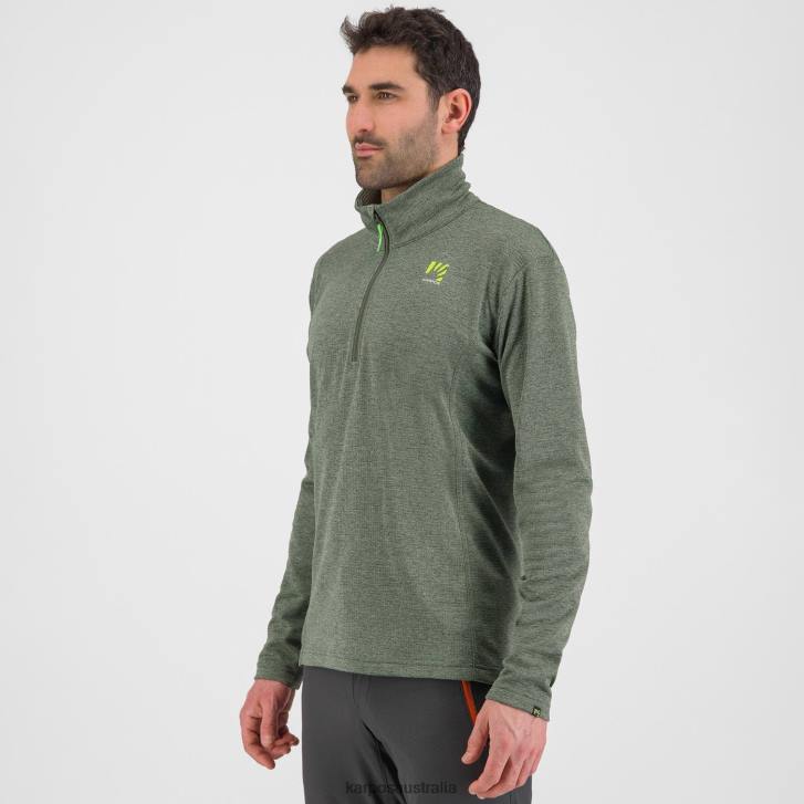 Hoody| Karpos Men PIZZOCCO HALF ZIP THYME 0Z8L291