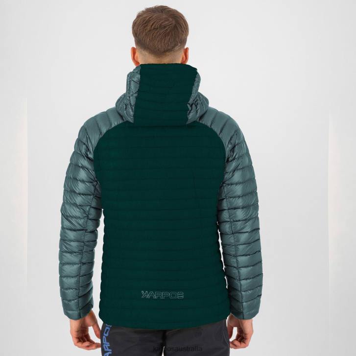 Jacket| Karpos Men ALAGNA DOWN JACKET FOREST/NORTH ASTLANTIC 0Z8L15