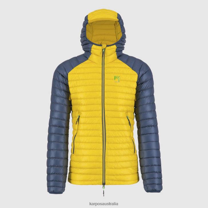 Jacket| Karpos Men ALAGNA DOWN JACKET SULPHUR/MIDNIGHT 0Z8L18