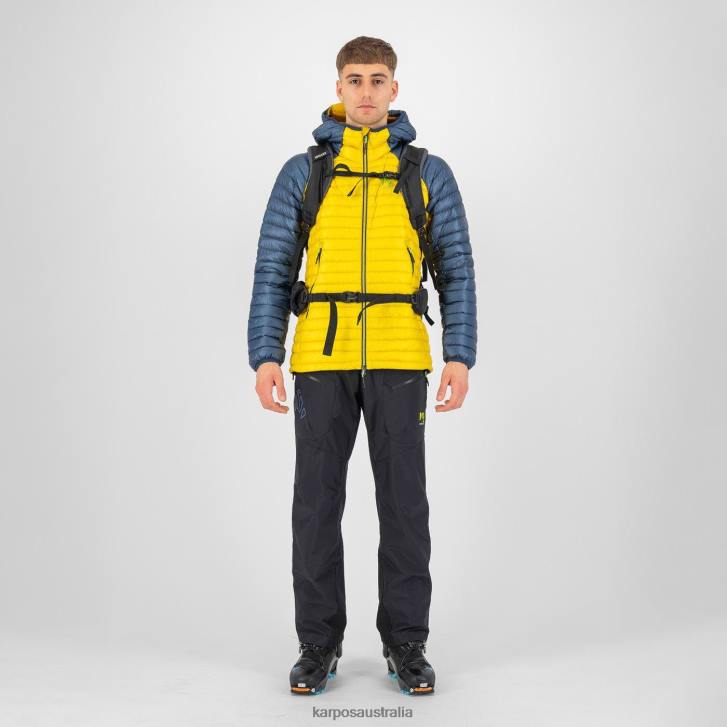 Jacket| Karpos Men ALAGNA DOWN JACKET SULPHUR/MIDNIGHT 0Z8L18