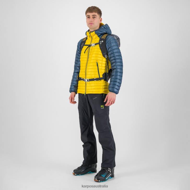 Jacket| Karpos Men ALAGNA DOWN JACKET SULPHUR/MIDNIGHT 0Z8L18