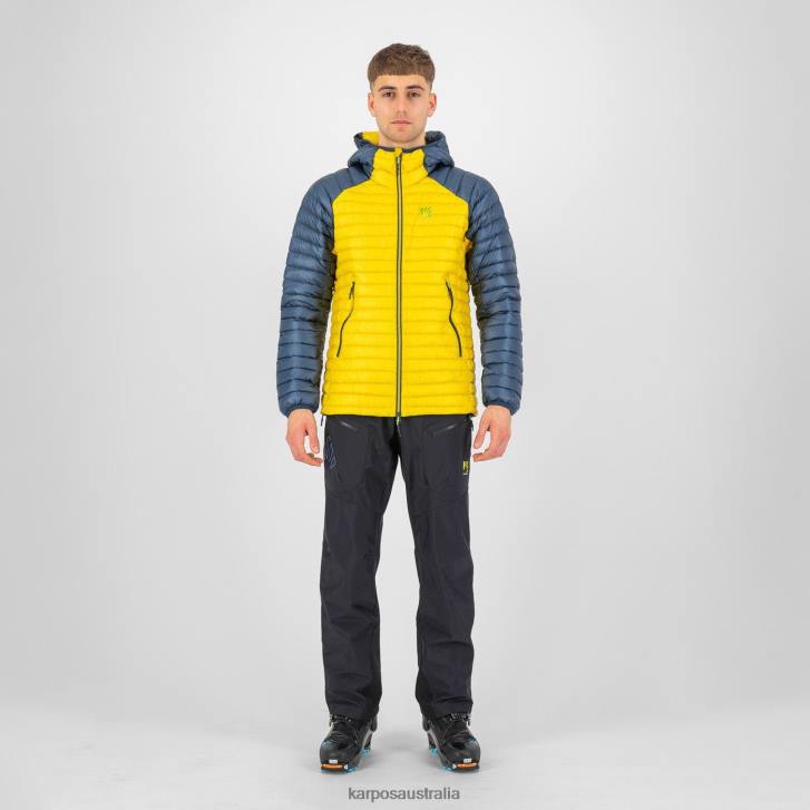 Jacket| Karpos Men ALAGNA DOWN JACKET SULPHUR/MIDNIGHT 0Z8L18
