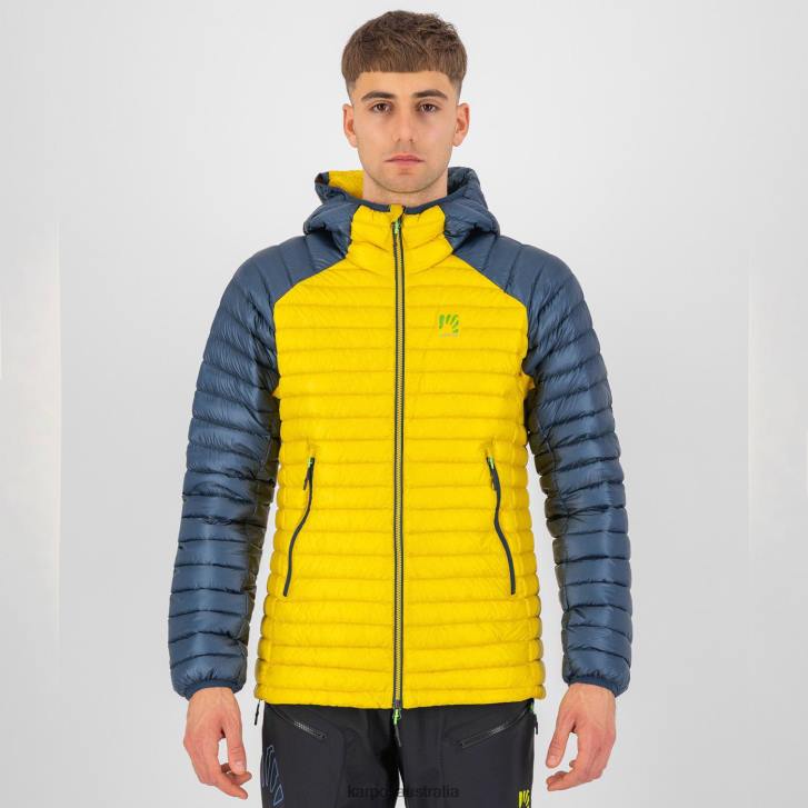 Jacket| Karpos Men ALAGNA DOWN JACKET SULPHUR/MIDNIGHT 0Z8L18