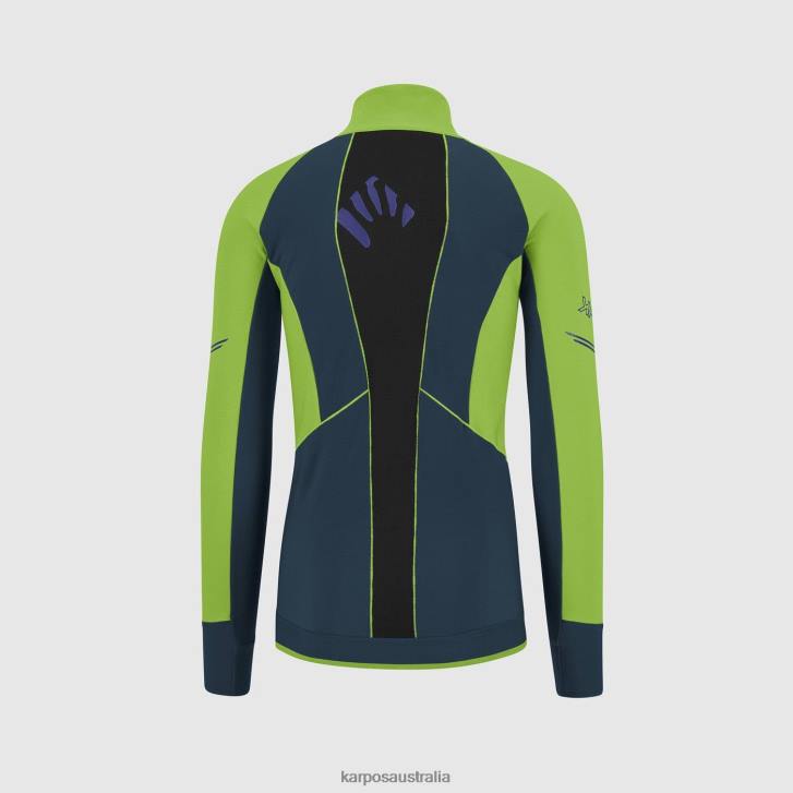 Jacket| Karpos Men ALAGNA EVO JACKET MIDNIGHT/GREEN FLASH 0Z8L135