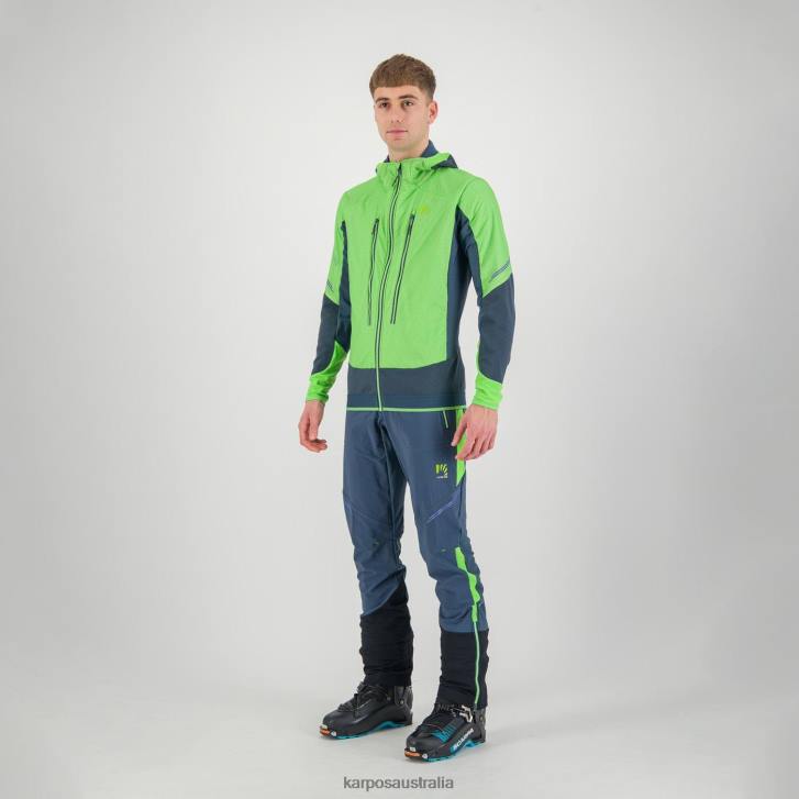 Jacket| Karpos Men ALAGNA PLUS EVO JACKET GREEN FLASH/MIDNIGHT 0Z8L89