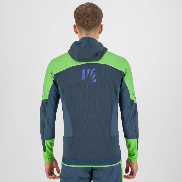 Jacket| Karpos Men ALAGNA PLUS EVO JACKET GREEN FLASH/MIDNIGHT 0Z8L89