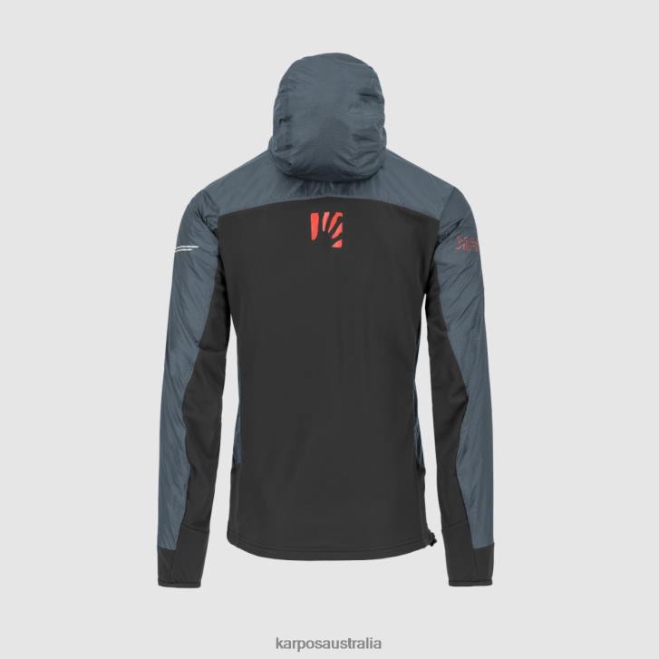 Jacket| Karpos Men FEDERA JACKET DARK SLATE/BLACK 0Z8L78