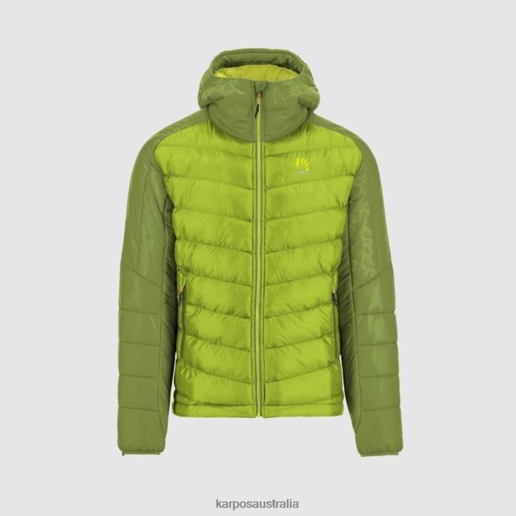 Jacket| Karpos Men FOCOBON JACKET LIME GREEN SPINDLE TREE 0Z8L37