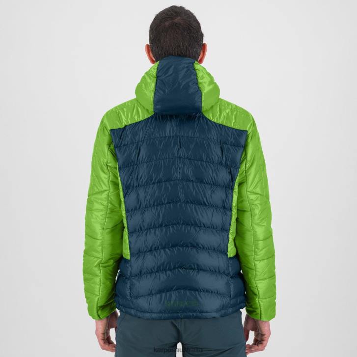 Jacket| Karpos Men FOCOBON JACKET MIDNIGHT/GREEN FLASH 0Z8L41