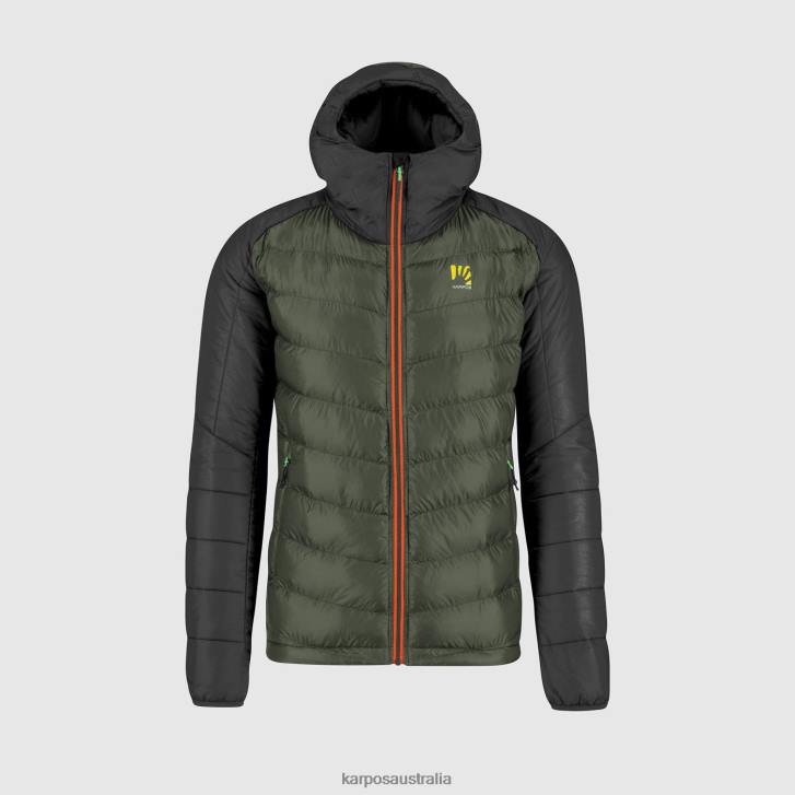 Jacket| Karpos Men FOCOBON JACKET THYME/BLACK SAND 0Z8L40