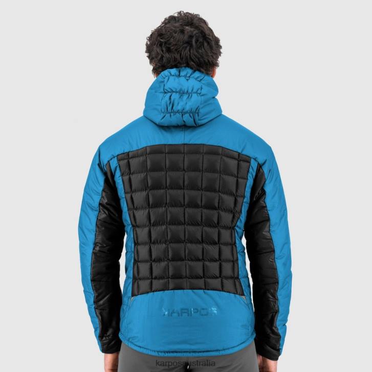 Jacket| Karpos Men LASTEI ACTIVE PLUS JACKET BLACK/BLUE JEWEL 0Z8L71