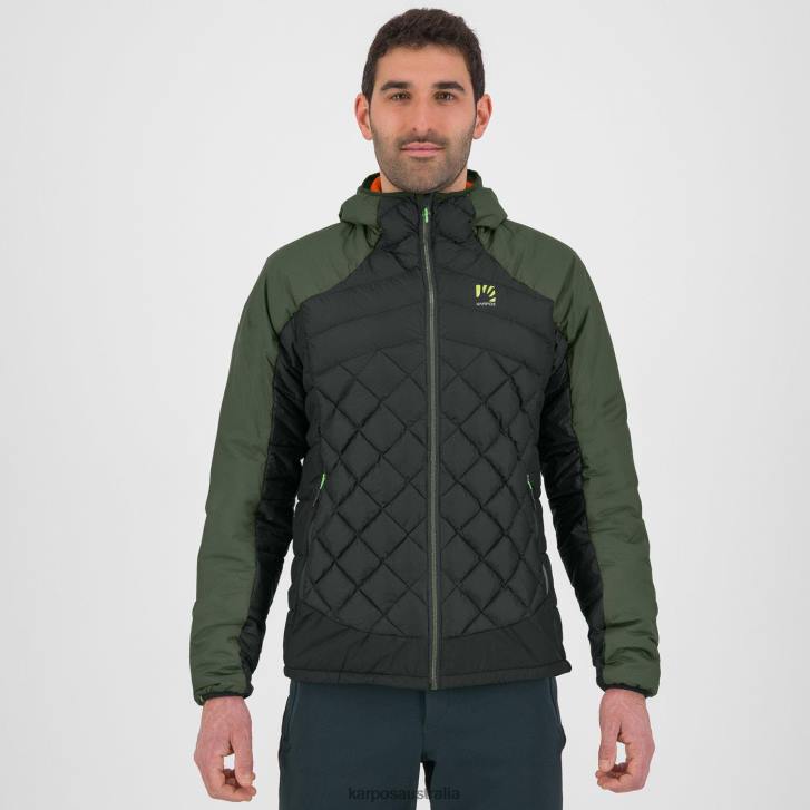 Jacket| Karpos Men LASTEI ACTIVE PLUS JACKET BLACK SAND/THYME 0Z8L74