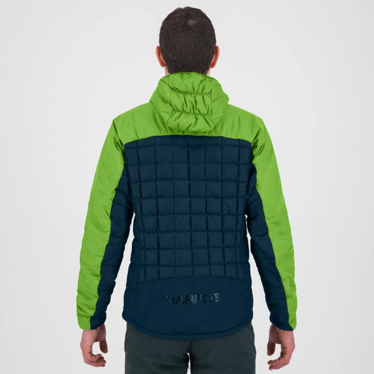 Jacket| Karpos Men LASTEI ACTIVE PLUS JACKET MIDNIGHT/GREEN FLASH 0Z8L72