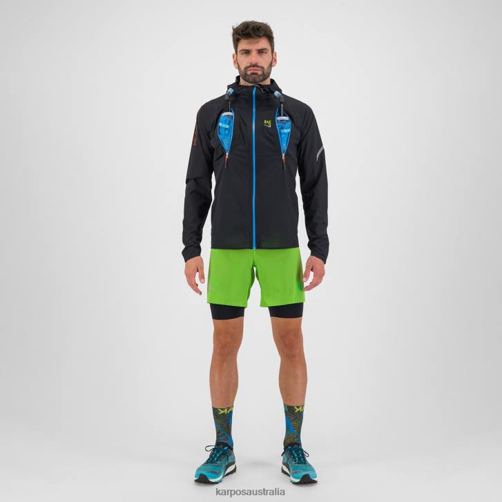 Jacket| Karpos Men LAVAREDO RAIN JACKET BLACK/INDIGO B. 0Z8L64