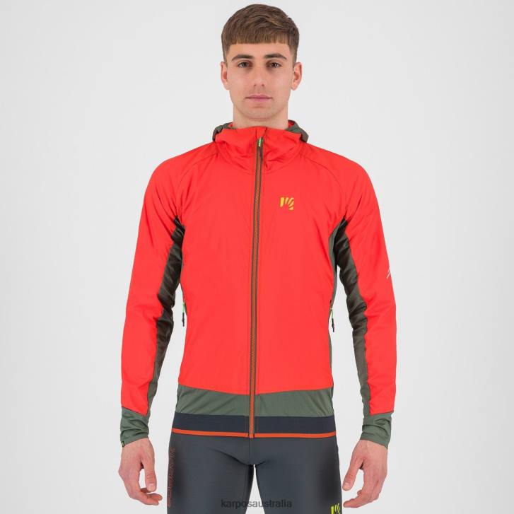 Jacket| Karpos Men LAVAREDO WINTER JACKET SPICY ORANGE/THYME 0Z8L146