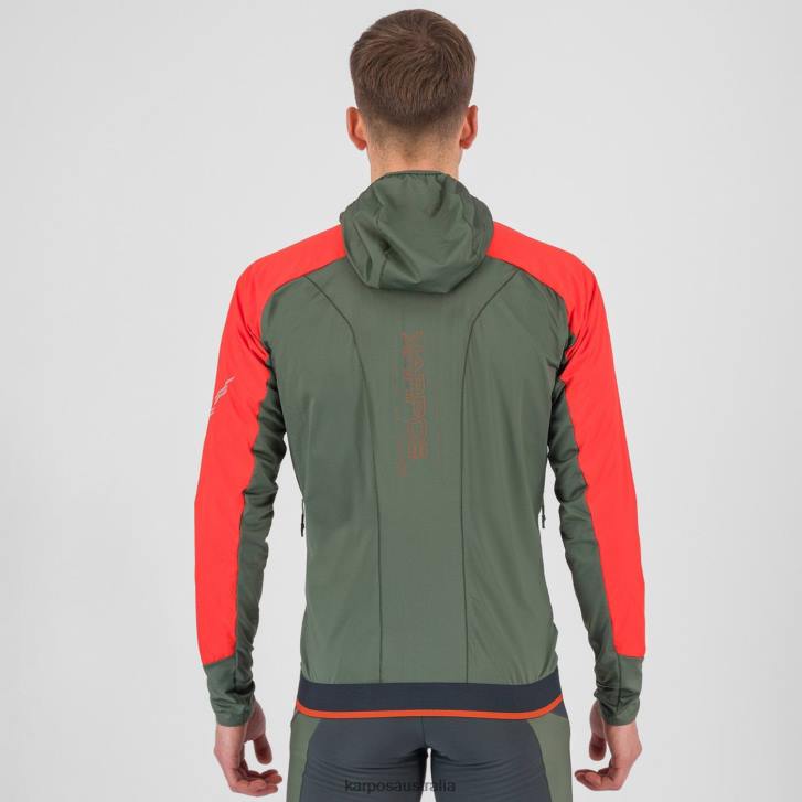 Jacket| Karpos Men LAVAREDO WINTER JACKET SPICY ORANGE/THYME 0Z8L146