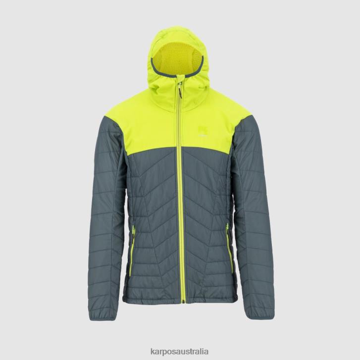 Jacket| Karpos Men LYSKAMM EVO JACKET DARK SLATE/LIME GREEN 0Z8L33