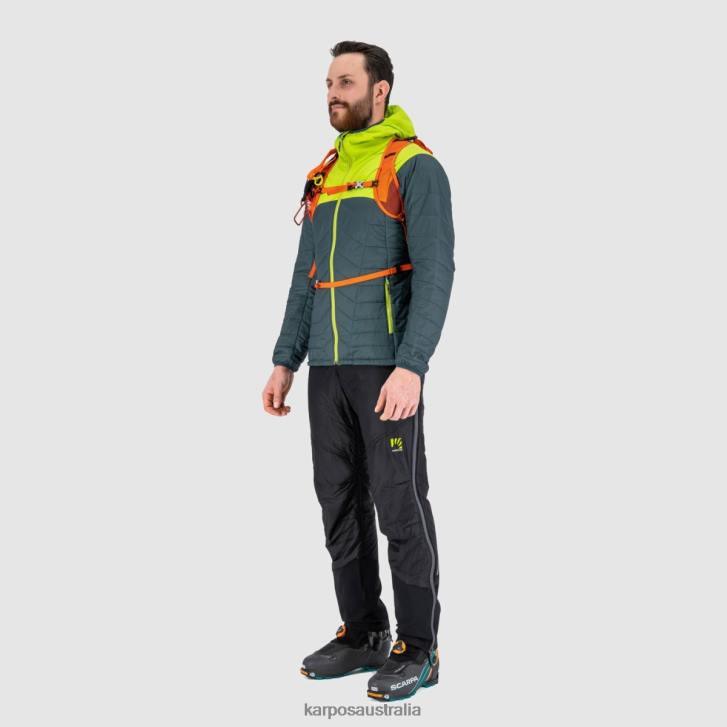 Jacket| Karpos Men LYSKAMM EVO JACKET DARK SLATE/LIME GREEN 0Z8L33