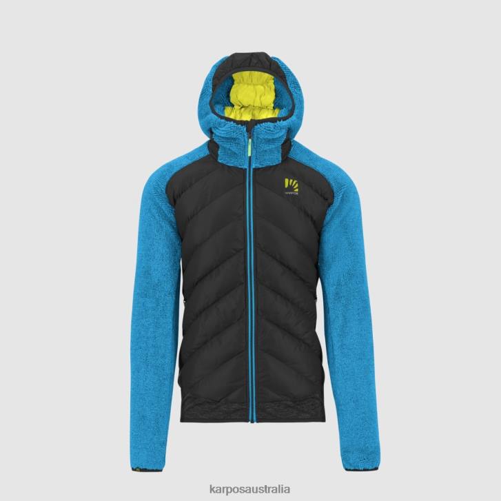 Jacket| Karpos Men MARMAROLE JACKET BLACK/BLUE JEWEL 0Z8L116