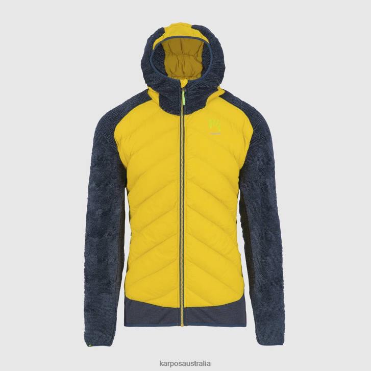 Jacket| Karpos Men MARMAROLE JACKET SULPHUR/MIDNIGHT 0Z8L117