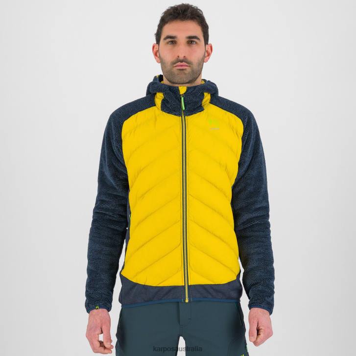 Jacket| Karpos Men MARMAROLE JACKET SULPHUR/MIDNIGHT 0Z8L117