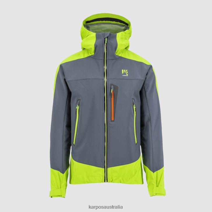 Jacket| Karpos Men MARMOLADA JACKET DARK SLATE/LIME GREEN 0Z8L44