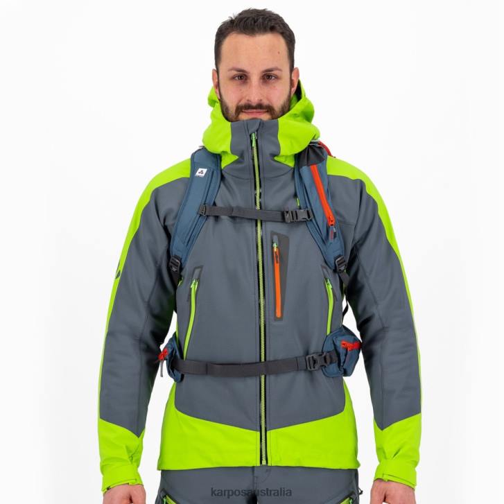 Jacket| Karpos Men MARMOLADA JACKET DARK SLATE/LIME GREEN 0Z8L44
