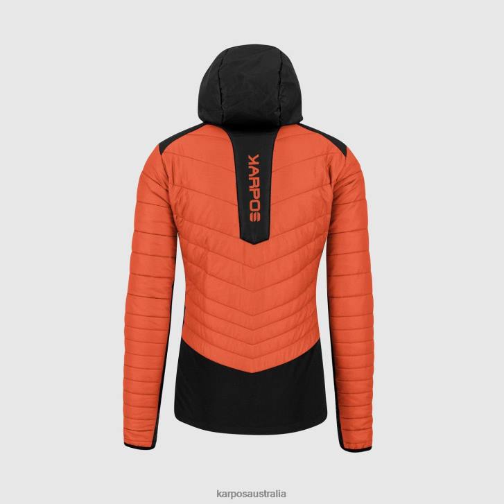 Jacket| Karpos Men PIAN LONGHI JACKET SPICY ORANGE/BLACK 0Z8L59