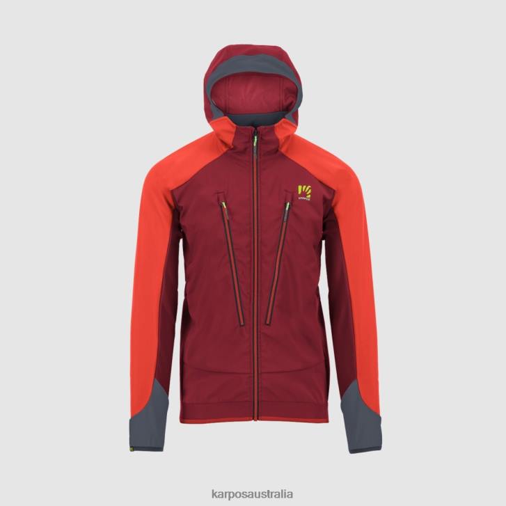 Jacket| Karpos Men PIZ PALU' EVO JACKET BIKING RED/GRENADINE 0Z8L49
