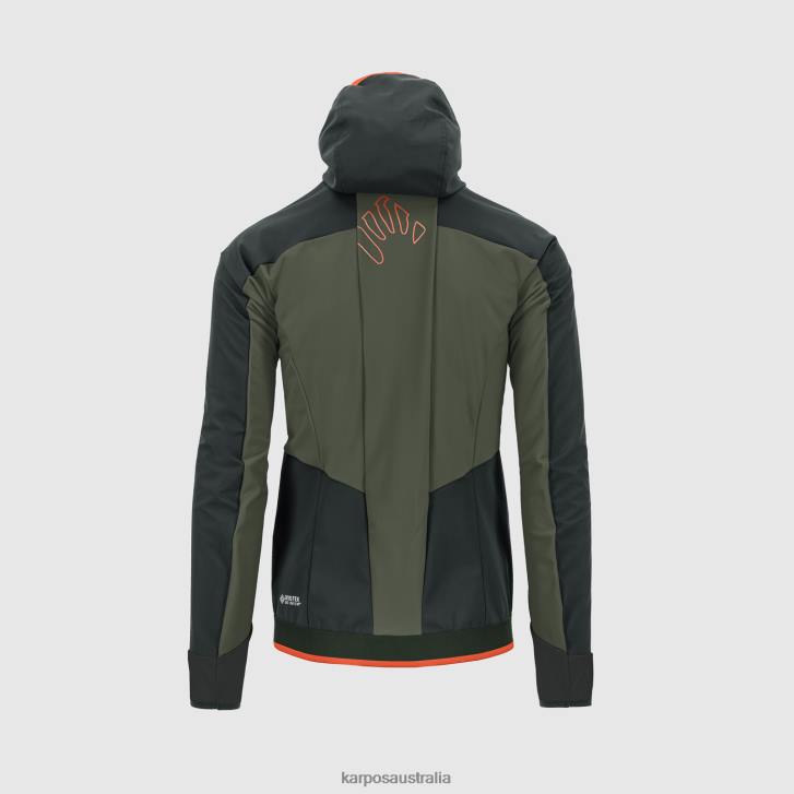 Jacket| Karpos Men PIZ PALU' EVO JACKET BLACK SAND/THYME 0Z8L50