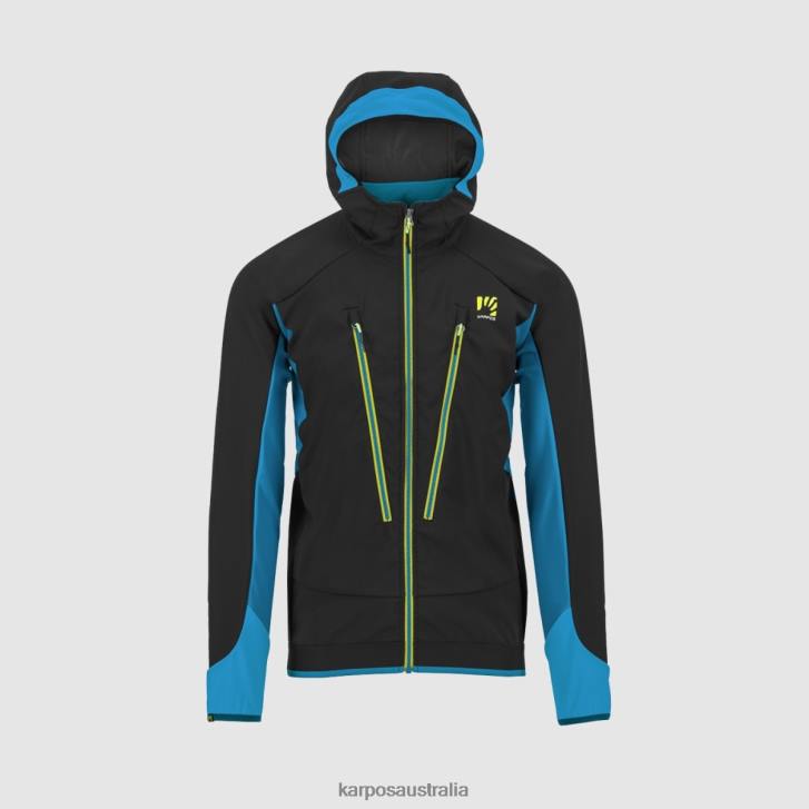 Jacket| Karpos Men PIZ PALU' EVO JACKET BLACK/SULPHUR S. 0Z8L48